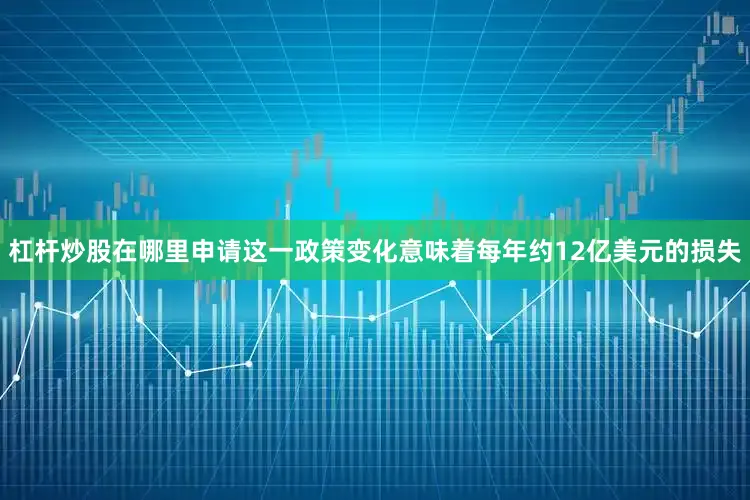 杠杆炒股在哪里申请这一政策变化意味着每年约12亿美元的损失